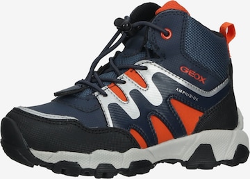 GEOX Boots in Blue: front