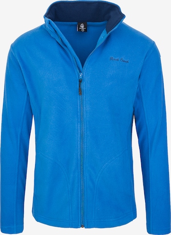 Rock Creek Fleecejacke in Blau: predná strana