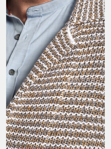 Charles Colby Knit Cardigan 'Sir Curbour' in Brown