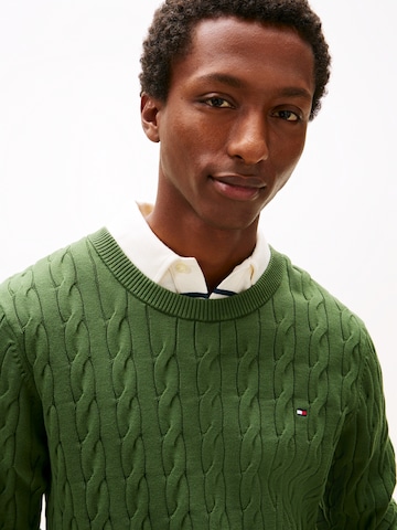 TOMMY HILFIGER Pulover 'Classic' | zelena barva