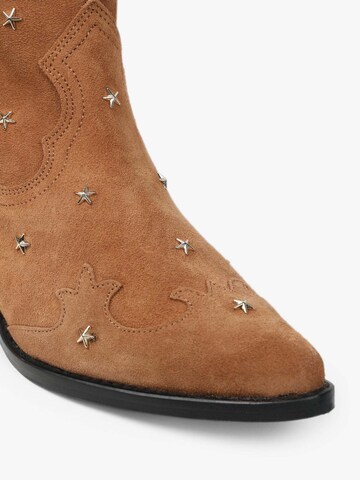Scalpers Ankle Boots 'Suede' in Braun