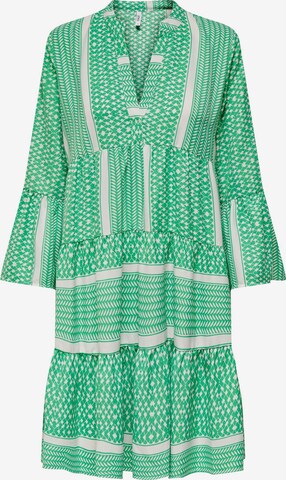 Robe-chemise 'ELLA' ONLY en vert : devant