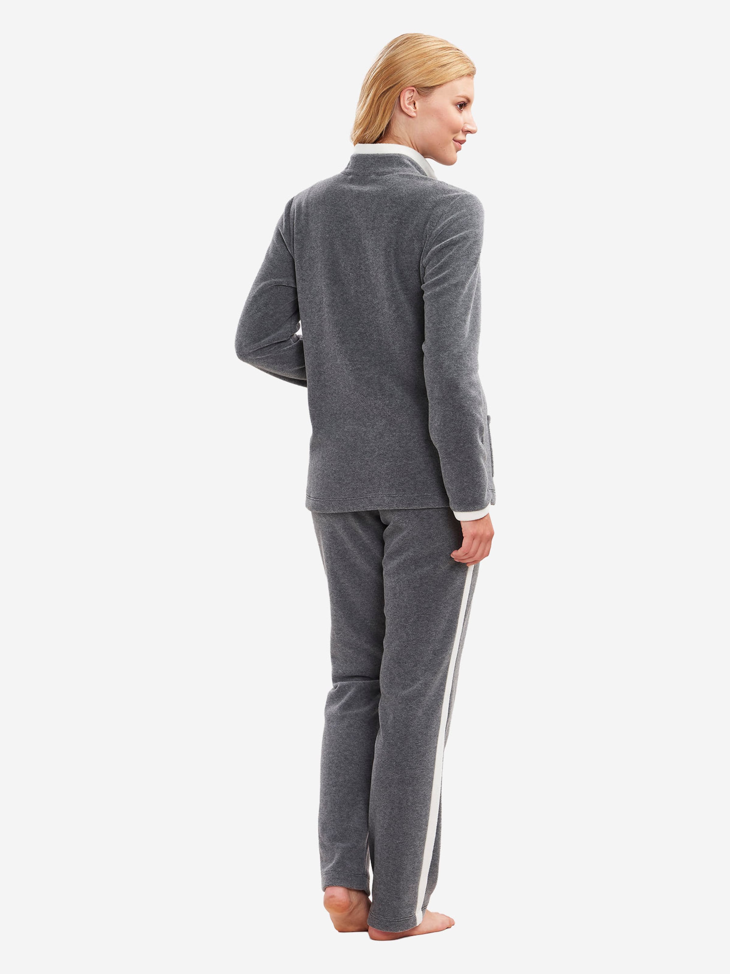 FÉRAUD PARIS Pajama ' Fleece ' in Grey