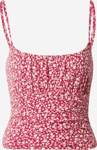 HOLLISTER Top in Rood: voorkant