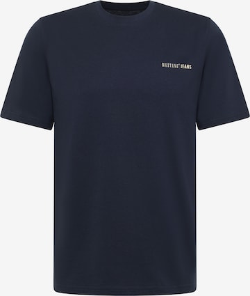 MUSTANG Shirt ' Austin ' in Blau: Vorderseite