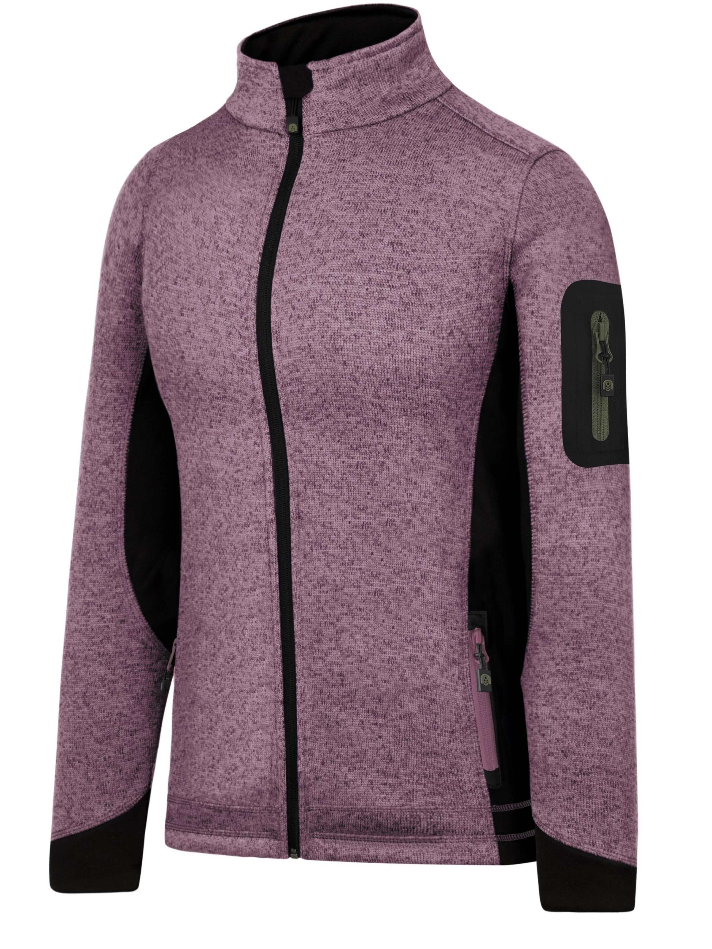 normani Functionele fleece jas in Lila