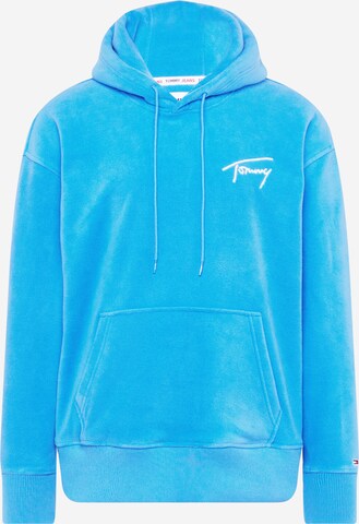 Tommy Jeans Sweatshirt in Blauw: voorkant