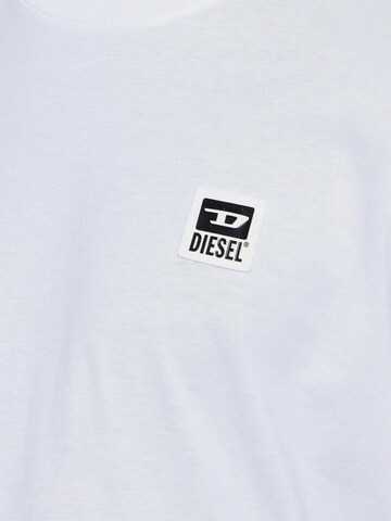 DIESEL Koszulka 'T-JUST-K30' w kolorze biały