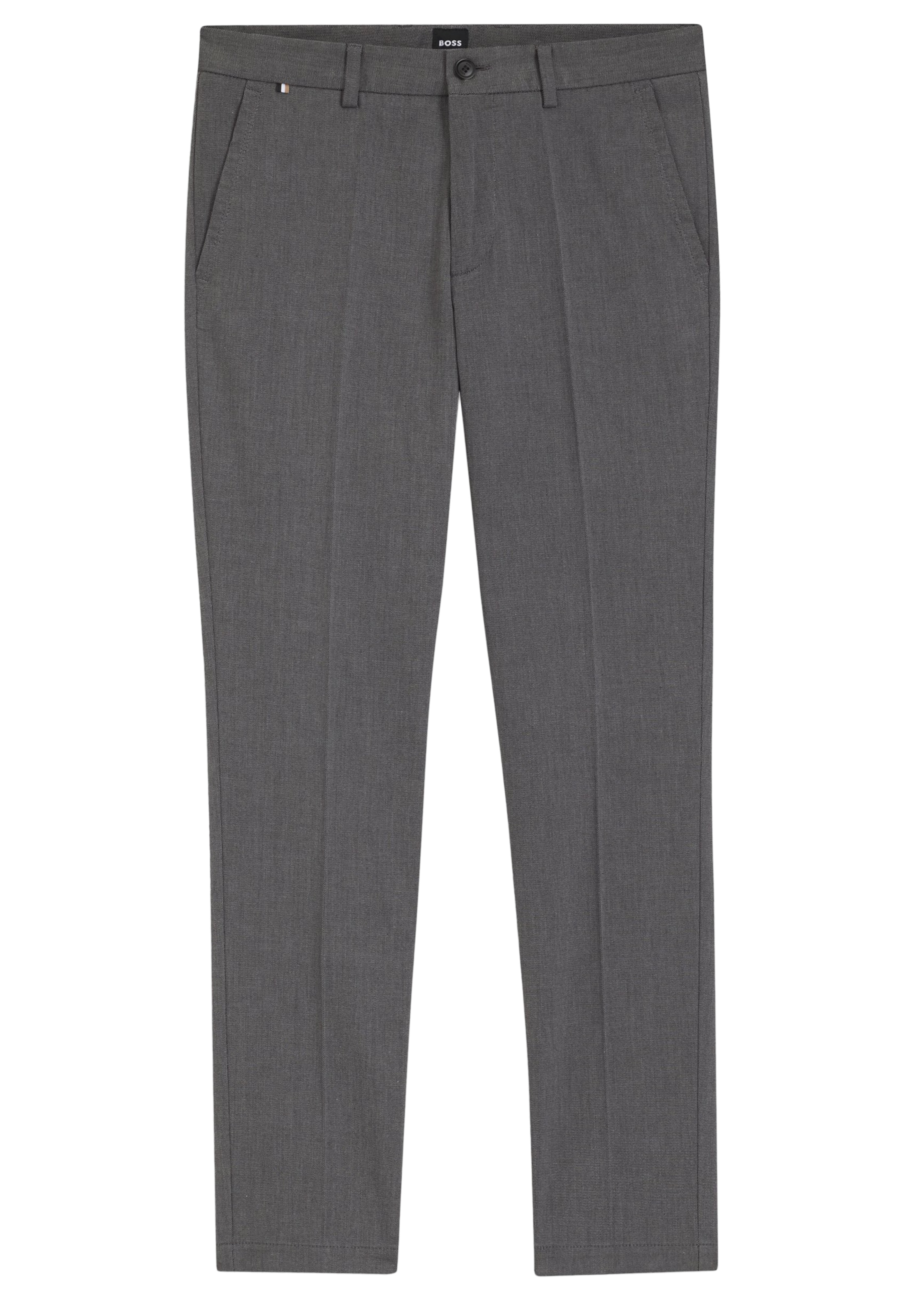 BOSS Chinohose 'H-Kaiton' in Grau: Vorderseite