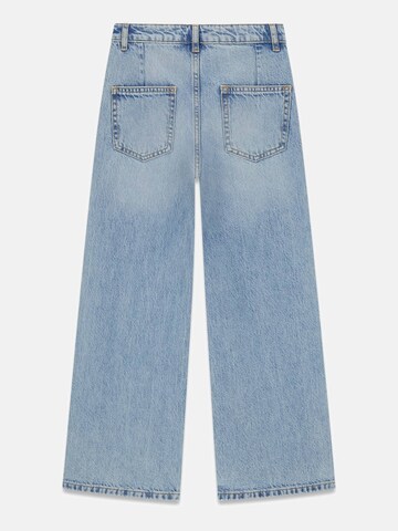 GUESS Wide Leg Jeans in Blau