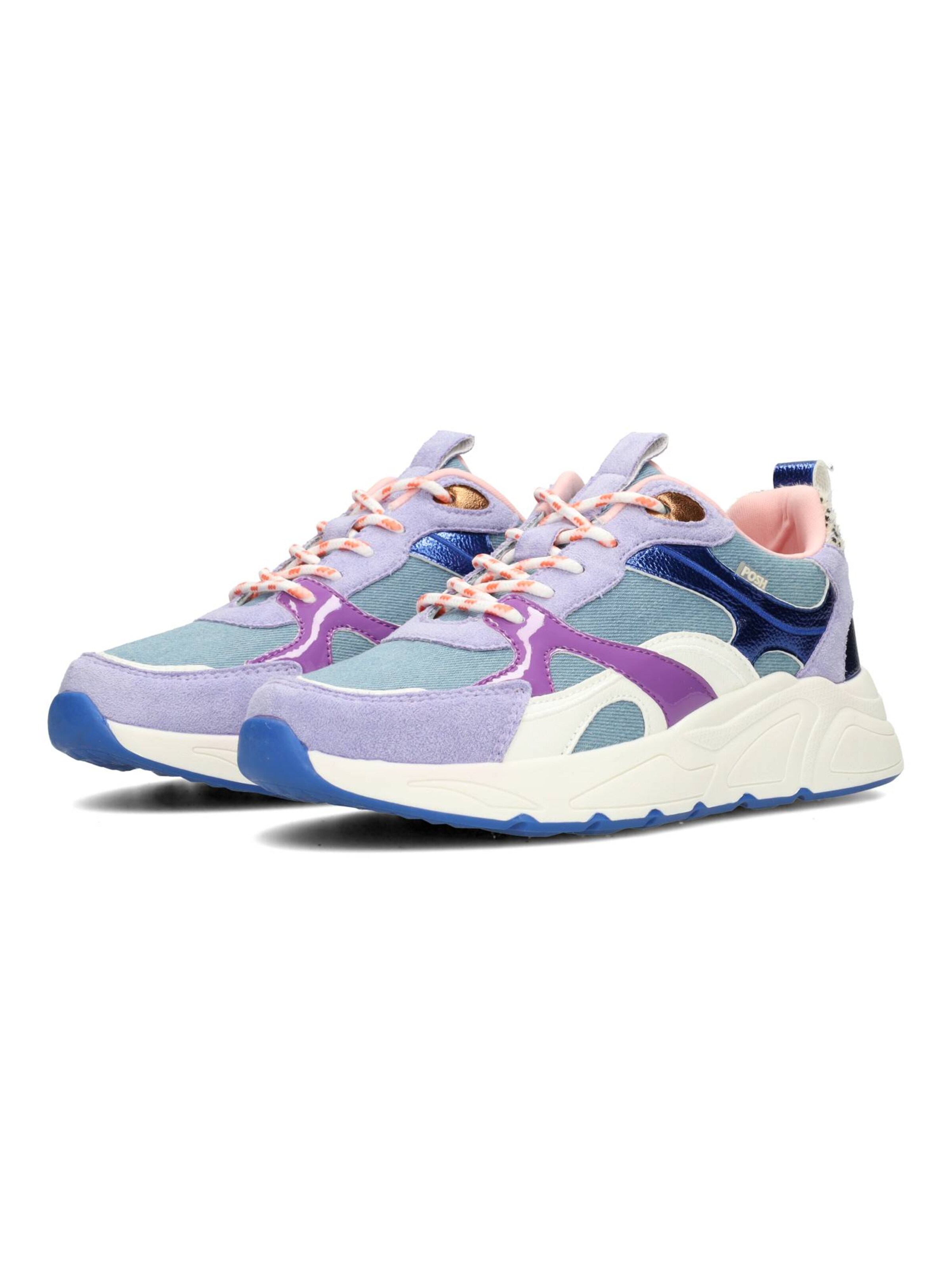 Baskets basses 'Kae' POSH by Poelman en mélange de couleurs