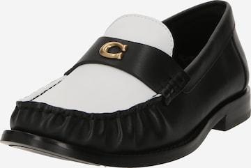 COACH - Sapato Slip-on em preto: frente