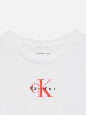 Calvin Klein Jeans Μπλουζάκι σε λευκό