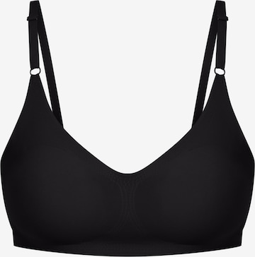 Bustier Soutien-gorge Smilodox en noir : devant