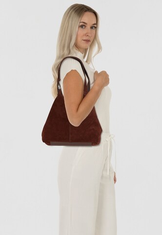 Sac bandoulière 'Easy' Coccinelle en marron