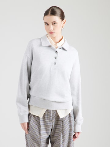 Gina Tricot Sweatshirt in Grau: Vorderseite