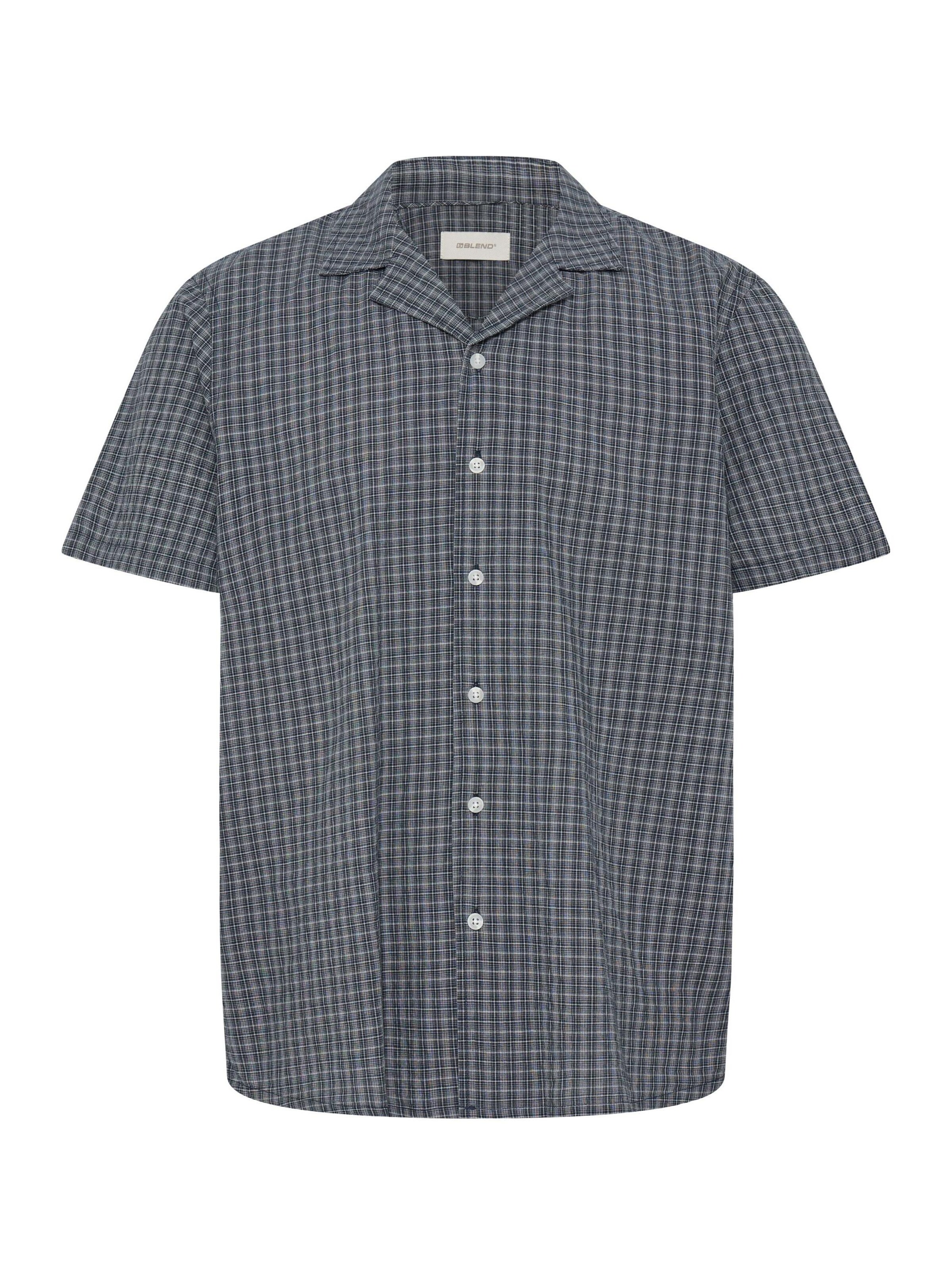Regular fit Camicia ' BHBarny Cuba ' di BLEND in blu: frontale