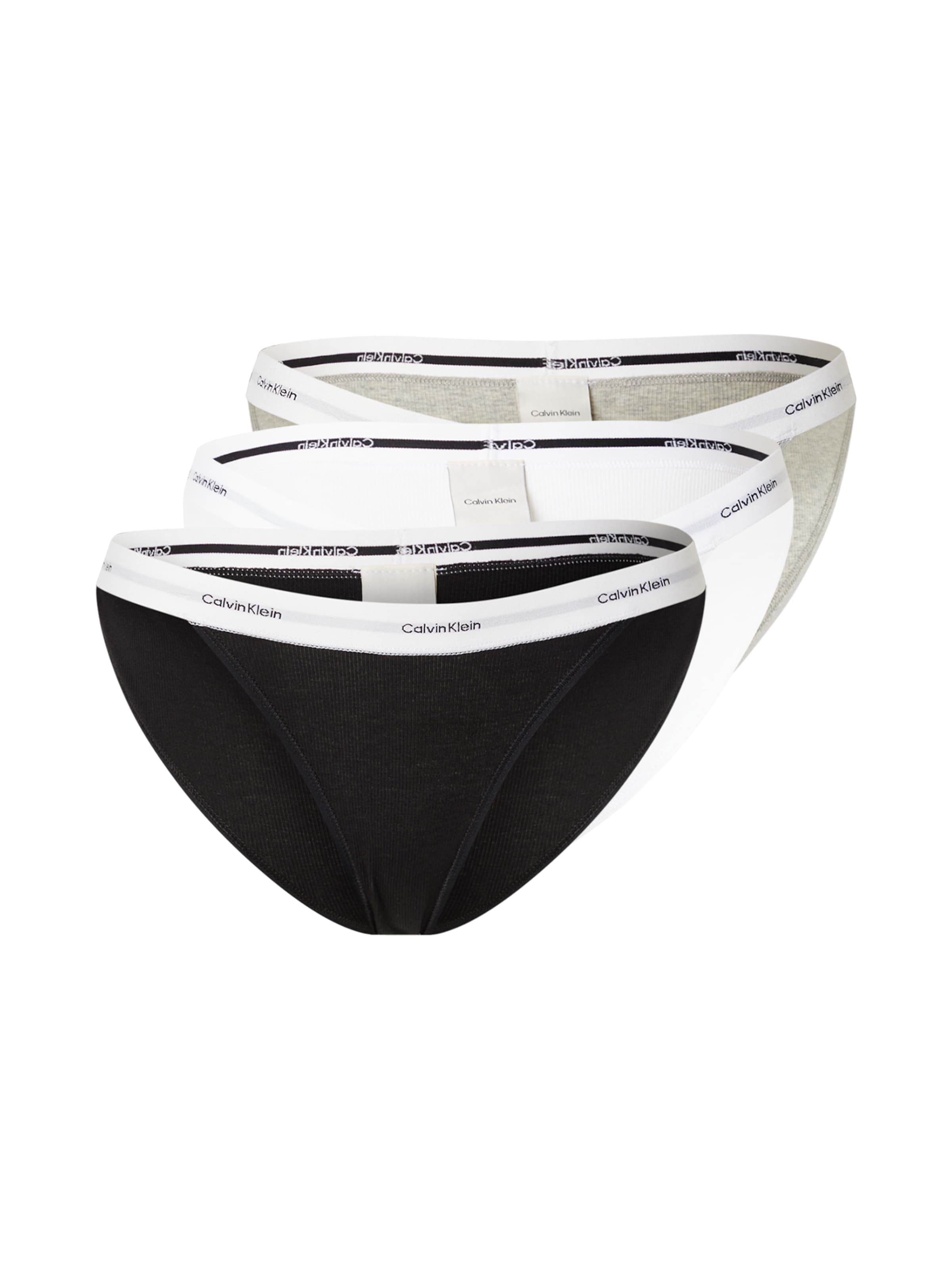 pilka Calvin Klein Underwear Moteriškos kelnaitės: priekis