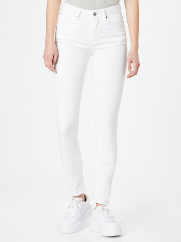 Skinny Jeans 'Luzien' di REPLAY in bianco: frontale