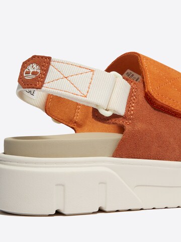 TIMBERLAND Sandaal in Oranje