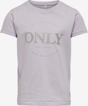 KIDS ONLY Shirt 'Wendy' in Purple: front