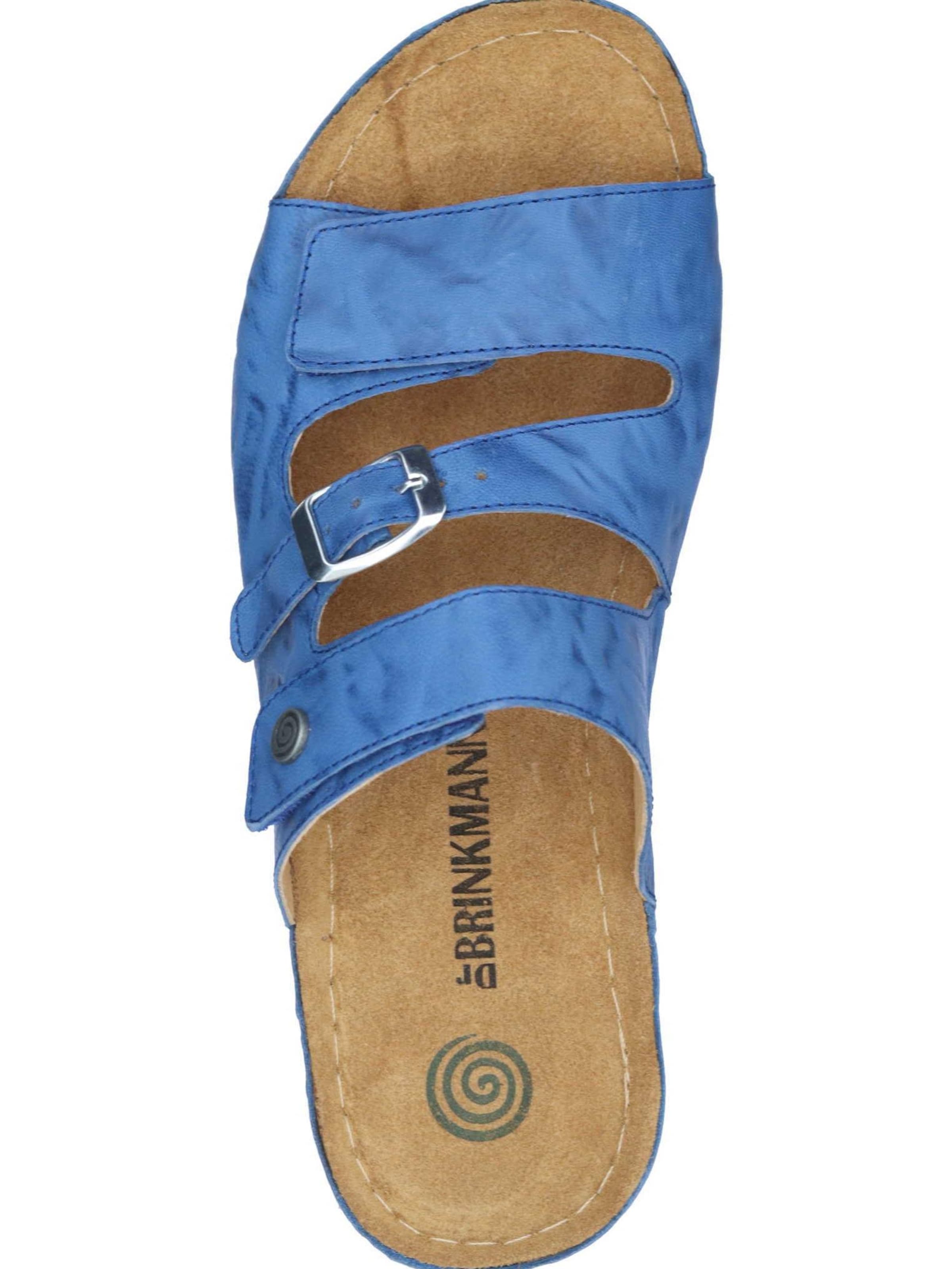 DR. BRINKMANN Mules 'SAGUNT' in Blue