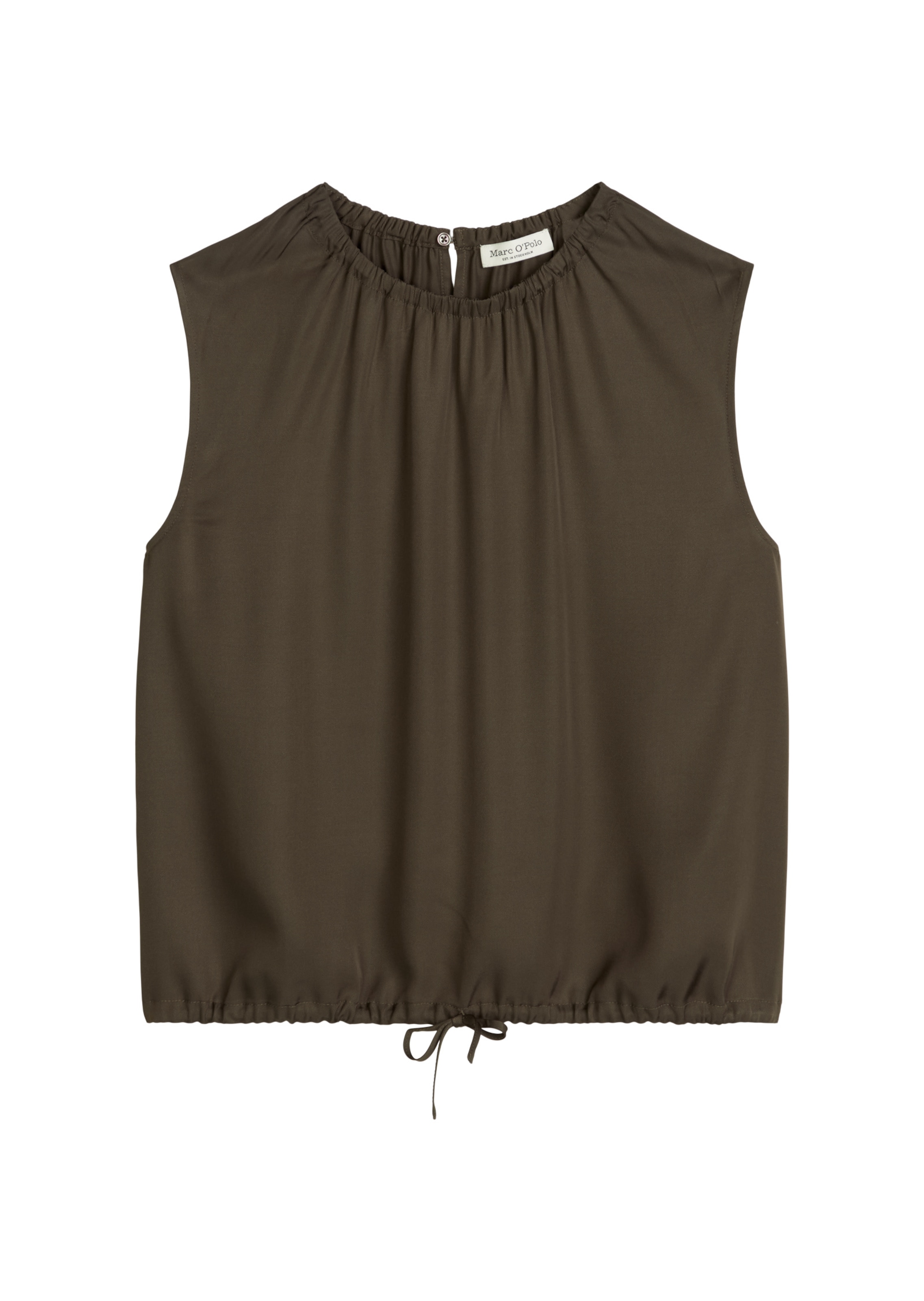 Marc O'Polo Bluse in Braun: Vorderseite