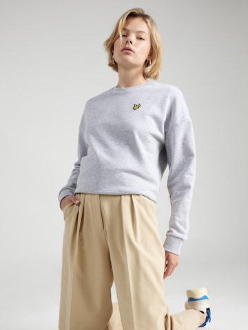 Lyle & Scott Sweatshirt in Grijs: voorkant