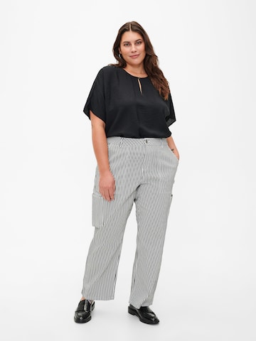 regular Pantaloni cargo 'JASHLEY' di Zizzi in nero