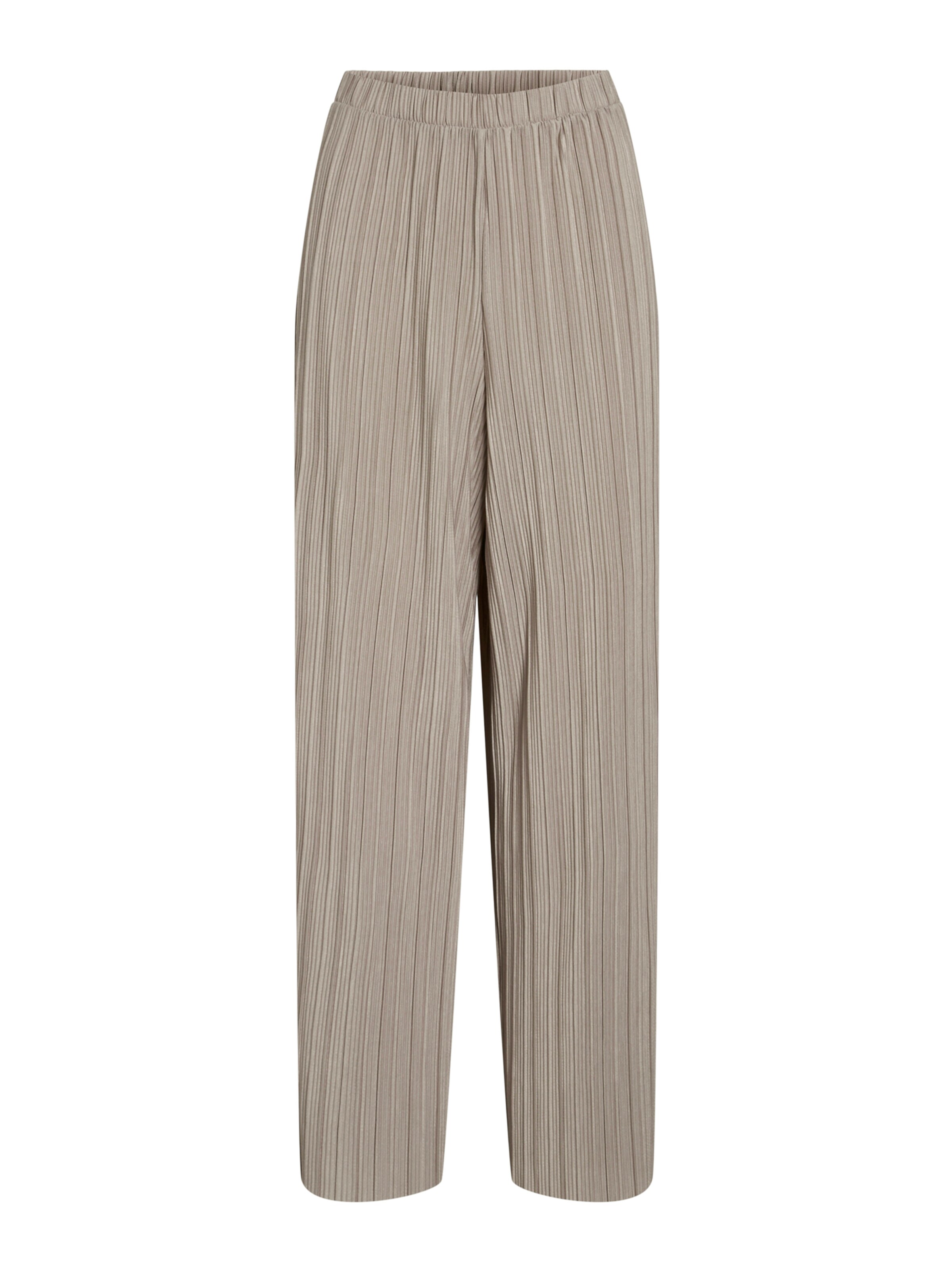 VILA Housut 'VIPLISA' värissä harmaa: etupuoli