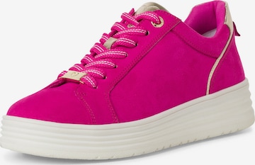 MARCO TOZZI Sneakers laag in Roze: voorkant