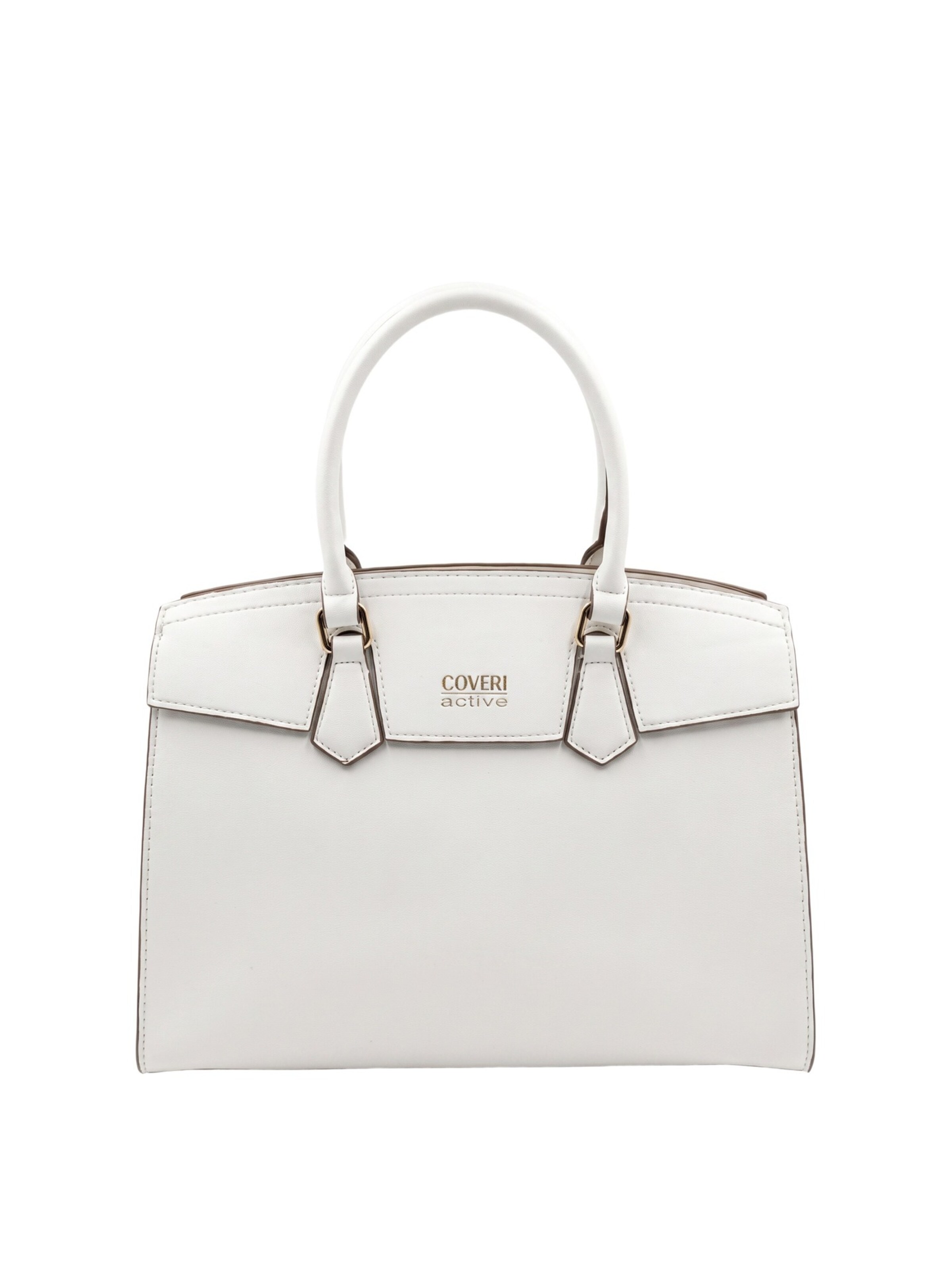 Borsa a mano di Coveri in bianco: frontale