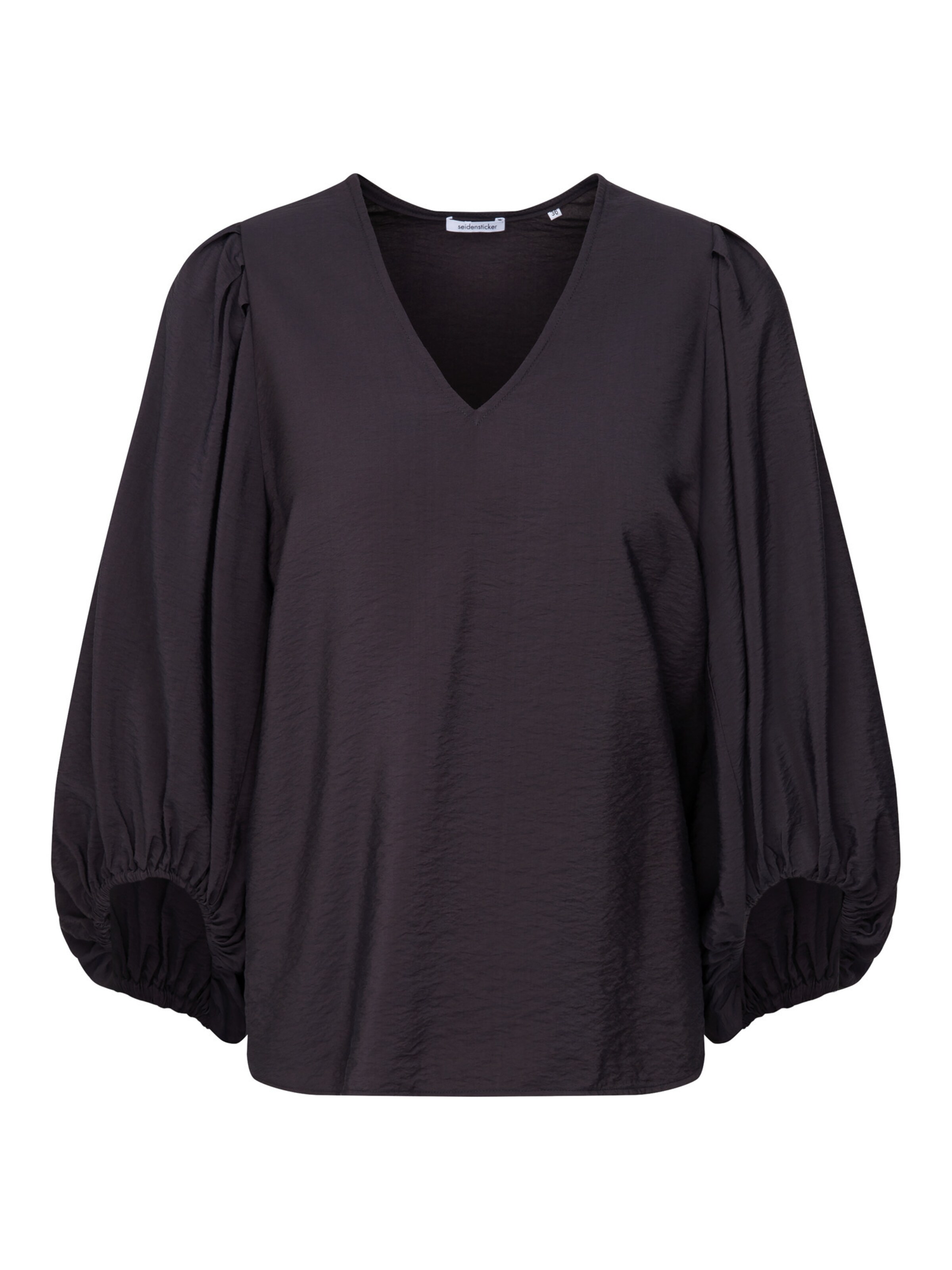SEIDENSTICKER Blouse in Grey: front