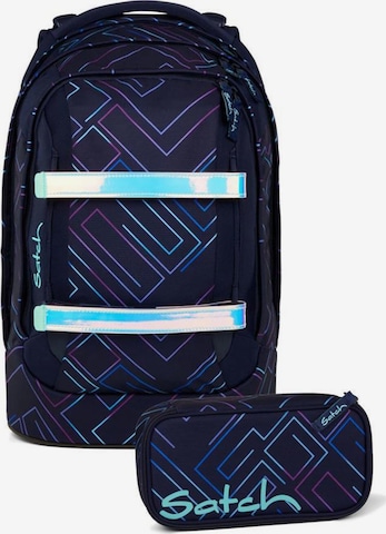 Satch Rucksack in Lila: Vorderseite