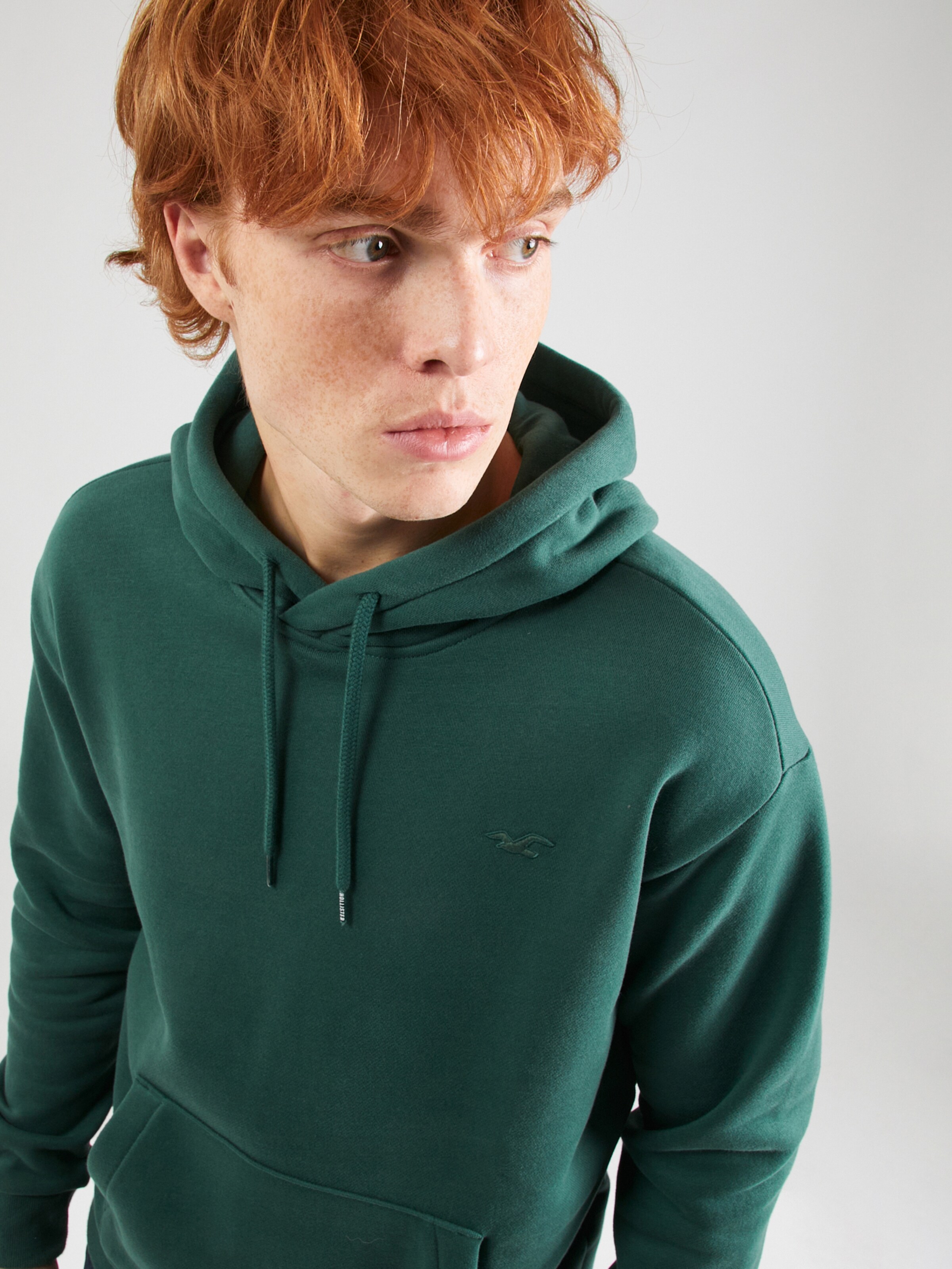 Hollister hoodie clearance green