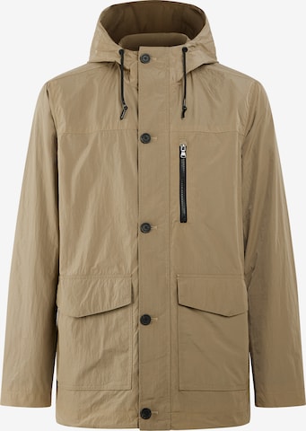J.Lindeberg Outdoor jacket in Beige: front