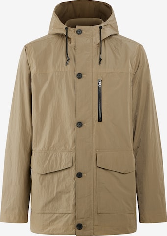 J.Lindeberg Outdoorjas in Beige: voorkant