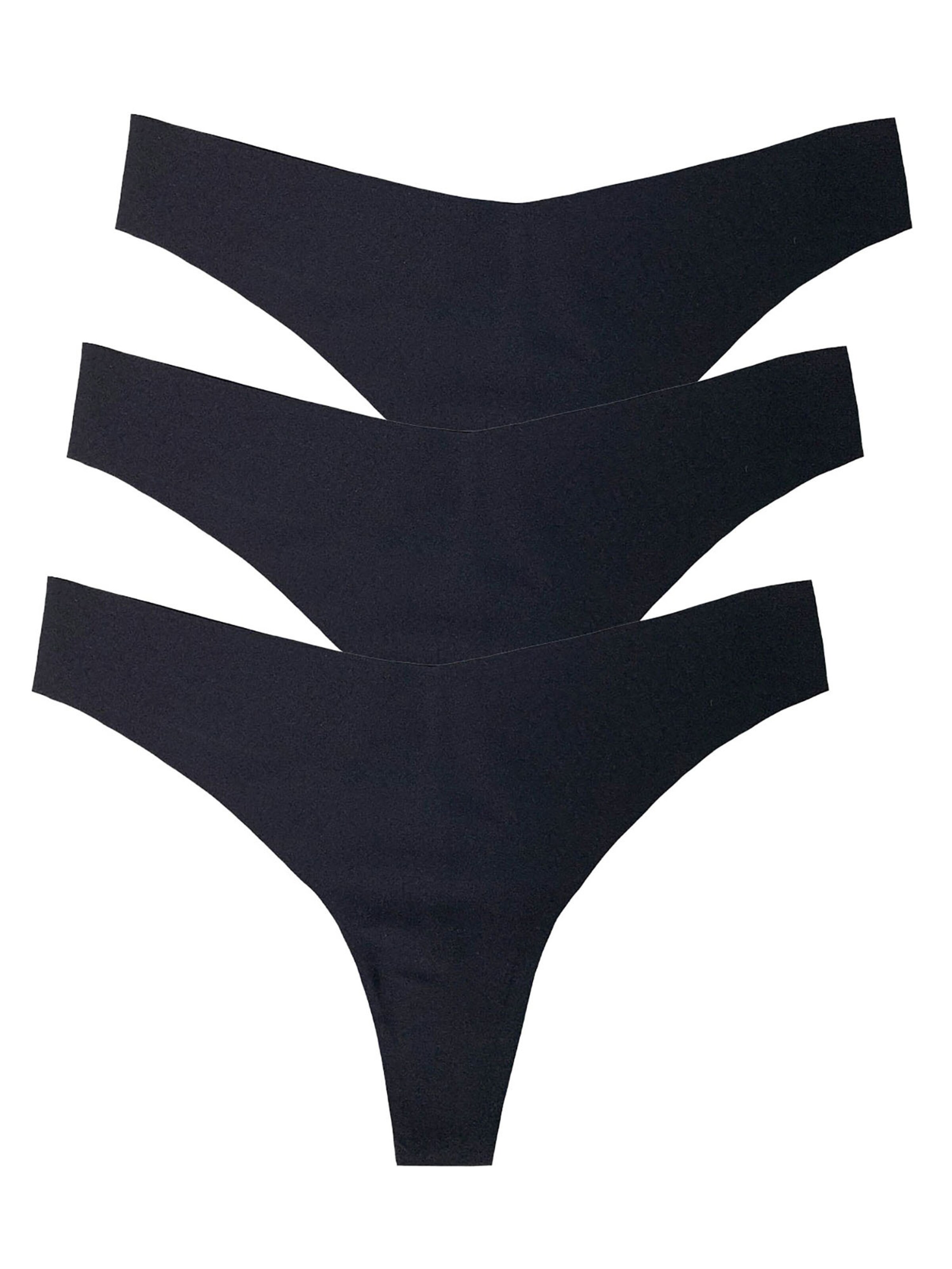 Nina von C. String 'Secret Soft & Shape'‌‌‌‌‌ in Schwarz: Vorderseite
