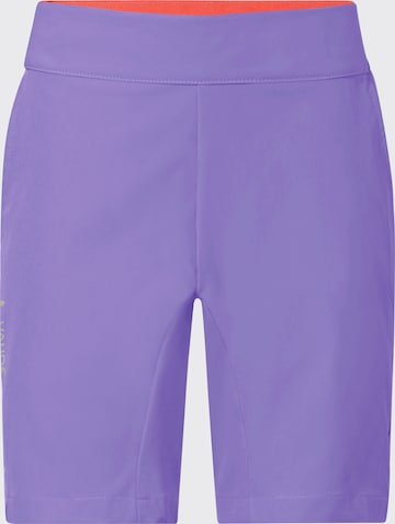 VAUDE Skinny Outdoor Pants 'Qimsa' in Purple: front
