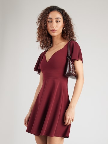 Rochie 'KARA' de la WAL G. pe mov: față