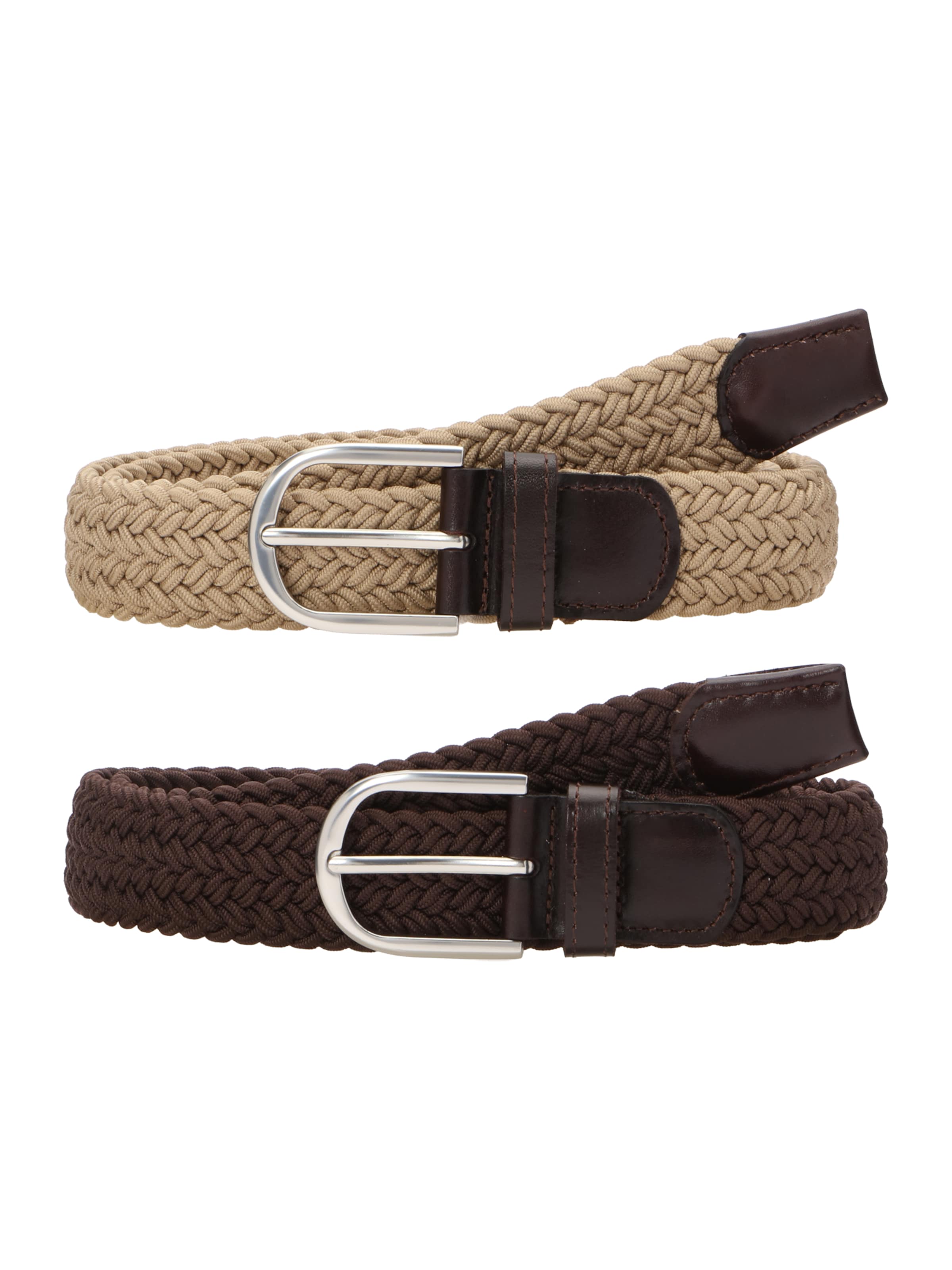 Ceinture 'Justin' ABOUT YOU en beige : devant