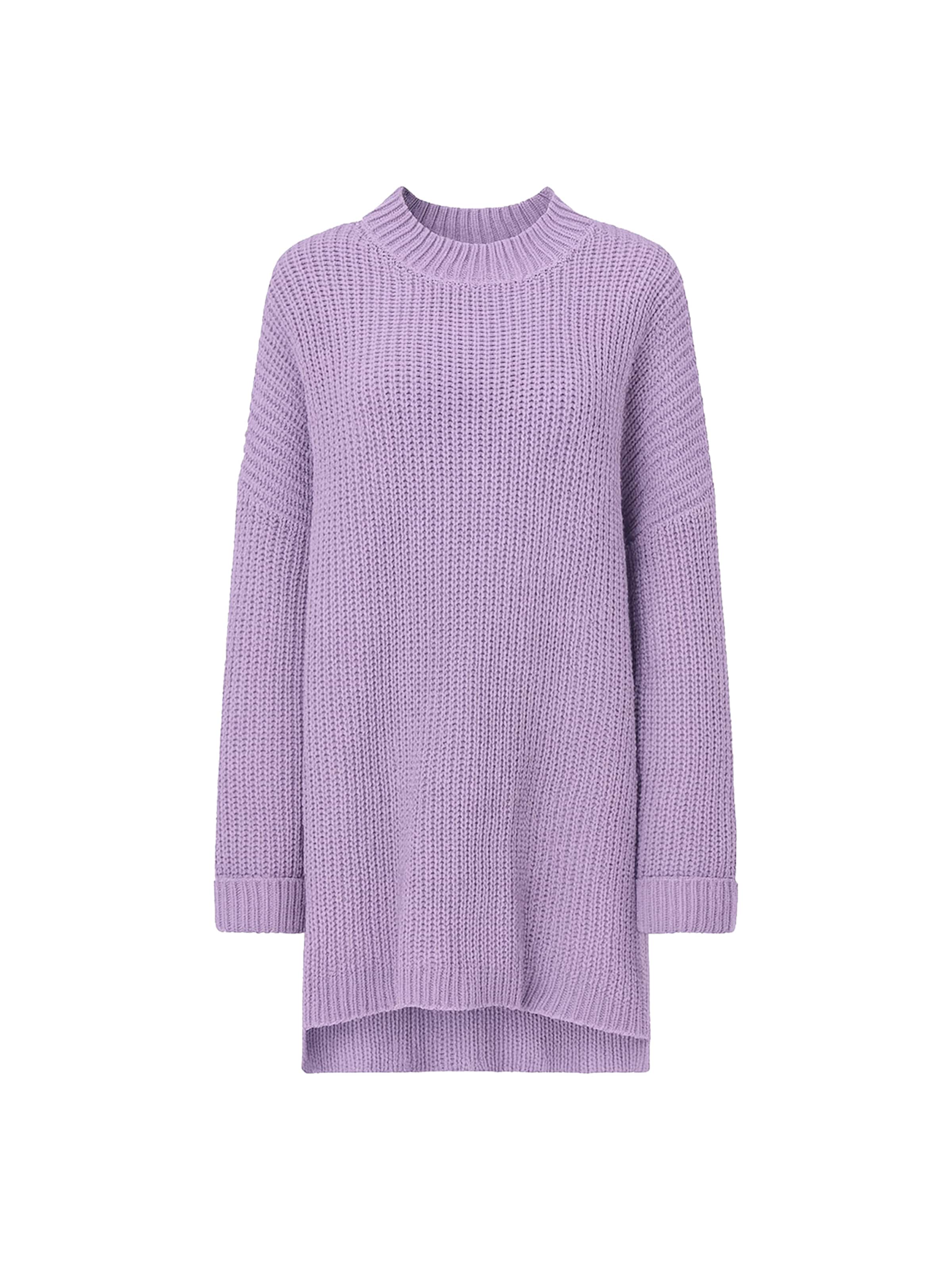 Pullover di Elara in lilla: frontale