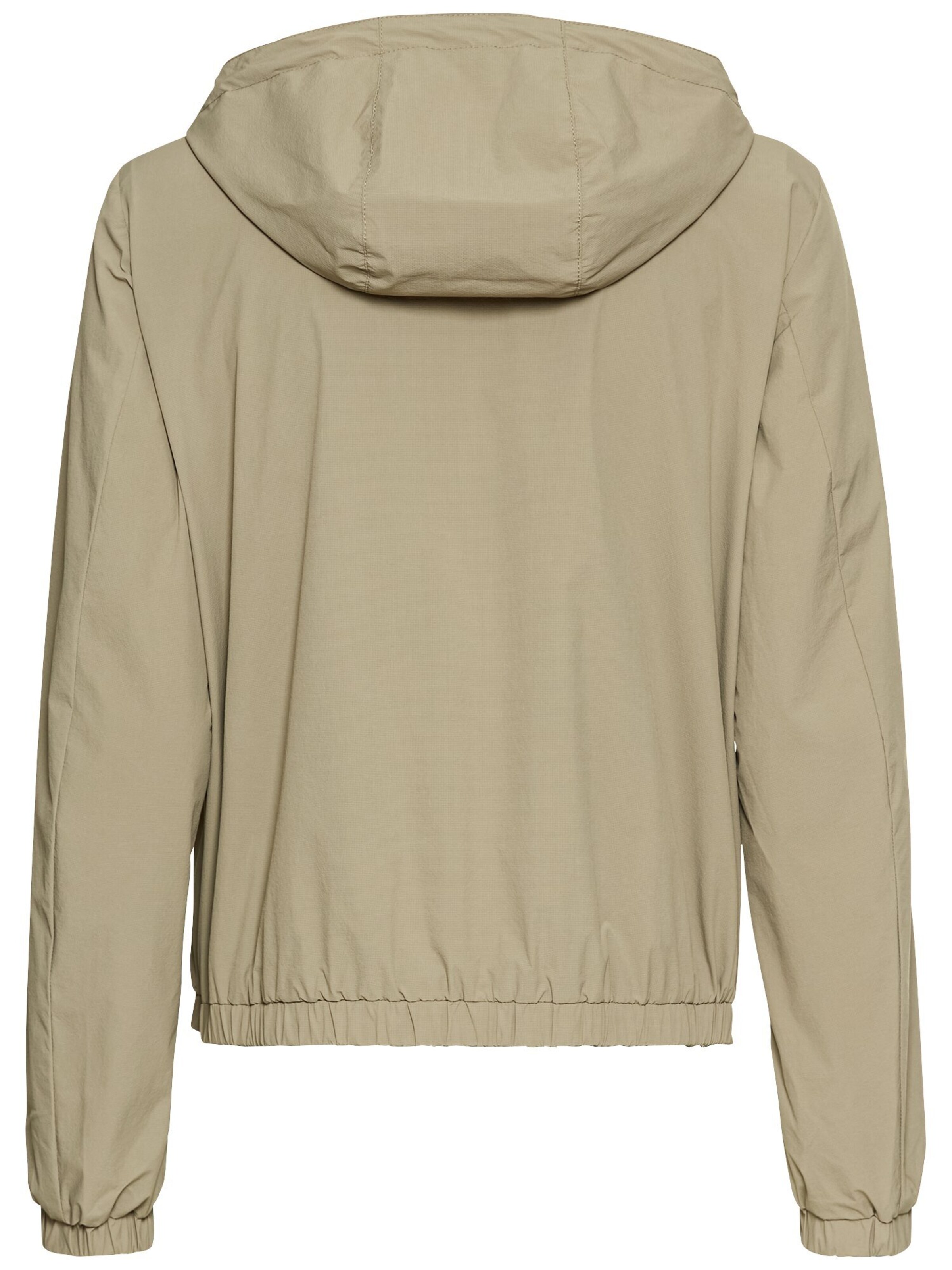 CAMEL ACTIVE Wendejacke mit Allover-Print und unifarbener Seite in Grün