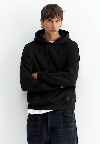 Pull&Bear Tréning póló - fekete: elől