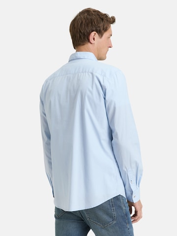 TOM TAILOR Regular fit Overhemd in Blauw