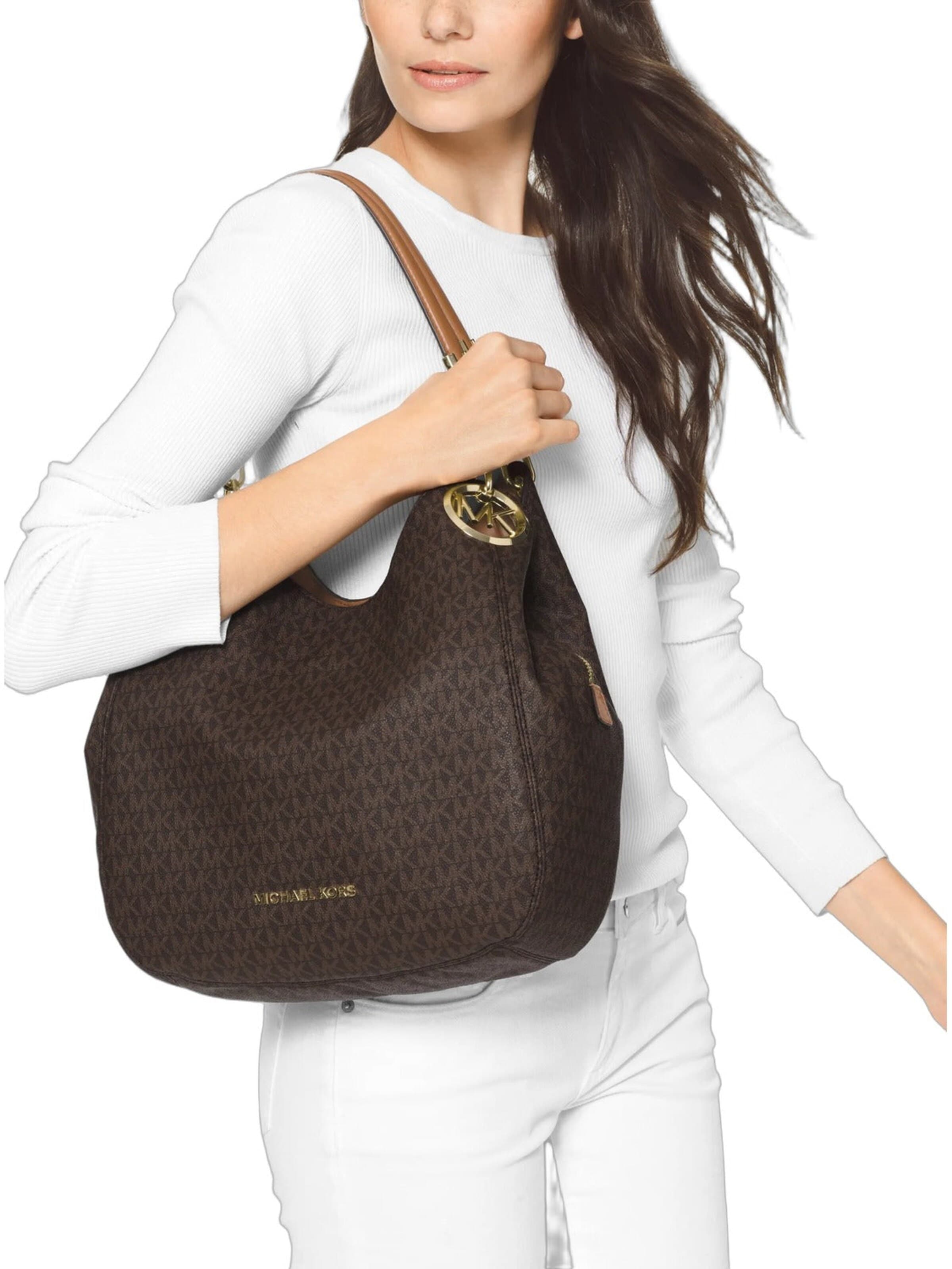 MICHAEL Michael Kors - Bolso de hombro 'Lillie' en marrón