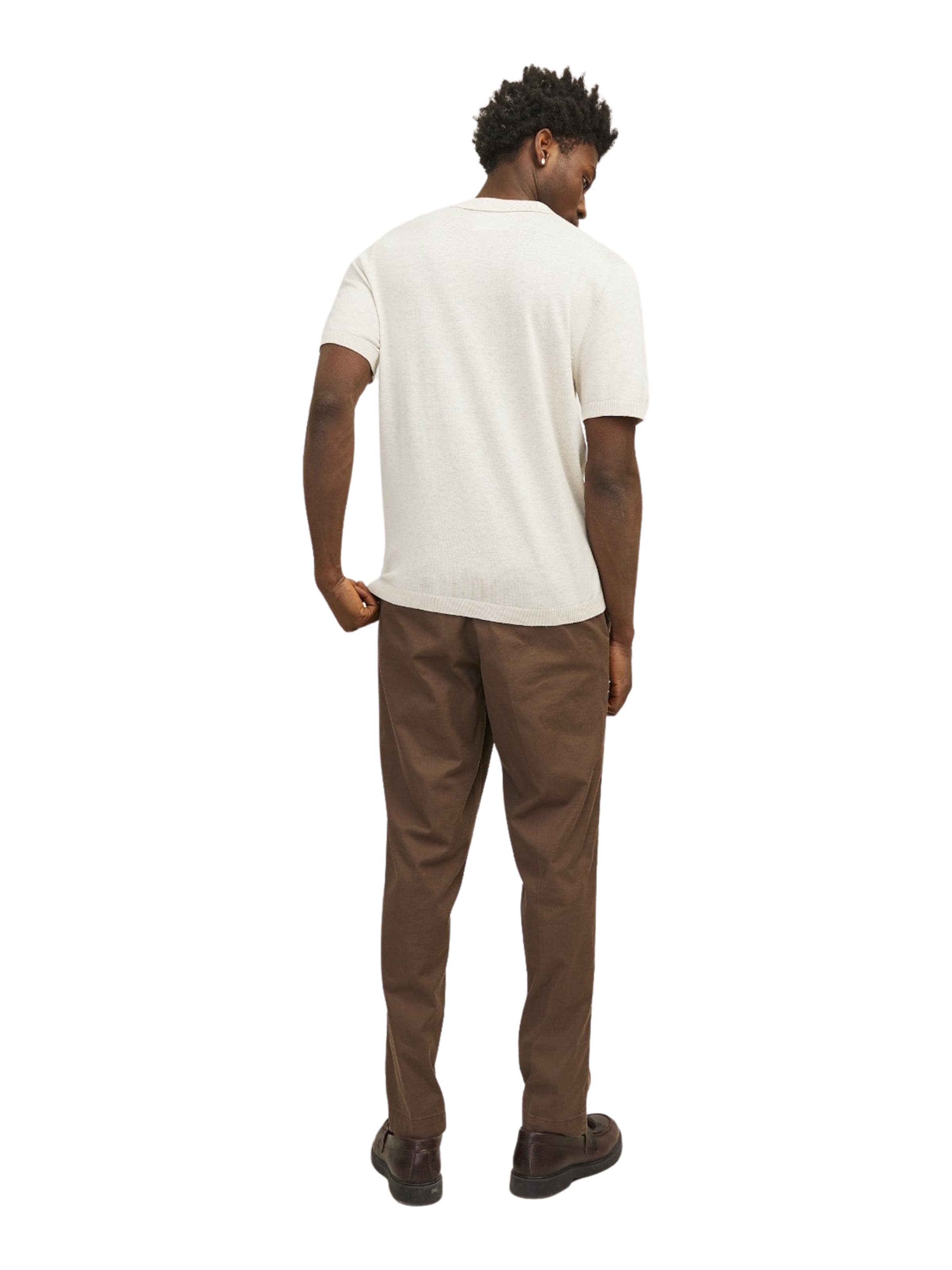 Pull-over 'Igor' JACK & JONES en blanc