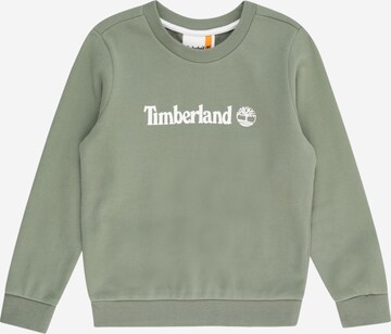 Sweat TIMBERLAND en vert : devant