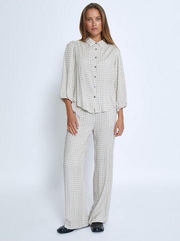 Peppercorn Wide leg Broek 'Gabriella' in Beige