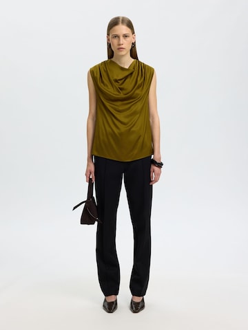 SELECTED Bluse in Grün
